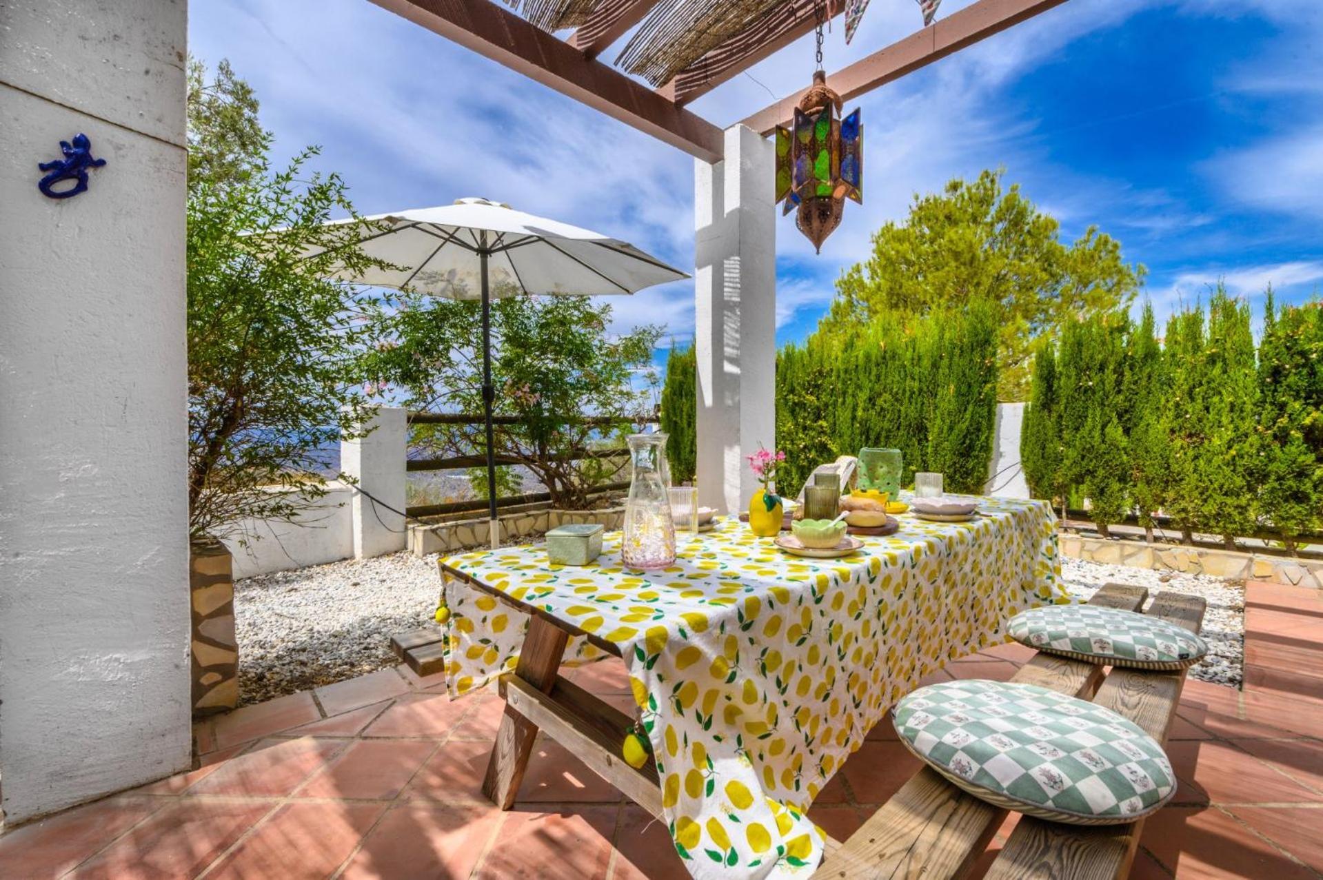 Casa Lobera Casas Rurales Canillas de Aceituno Eksteriør billede