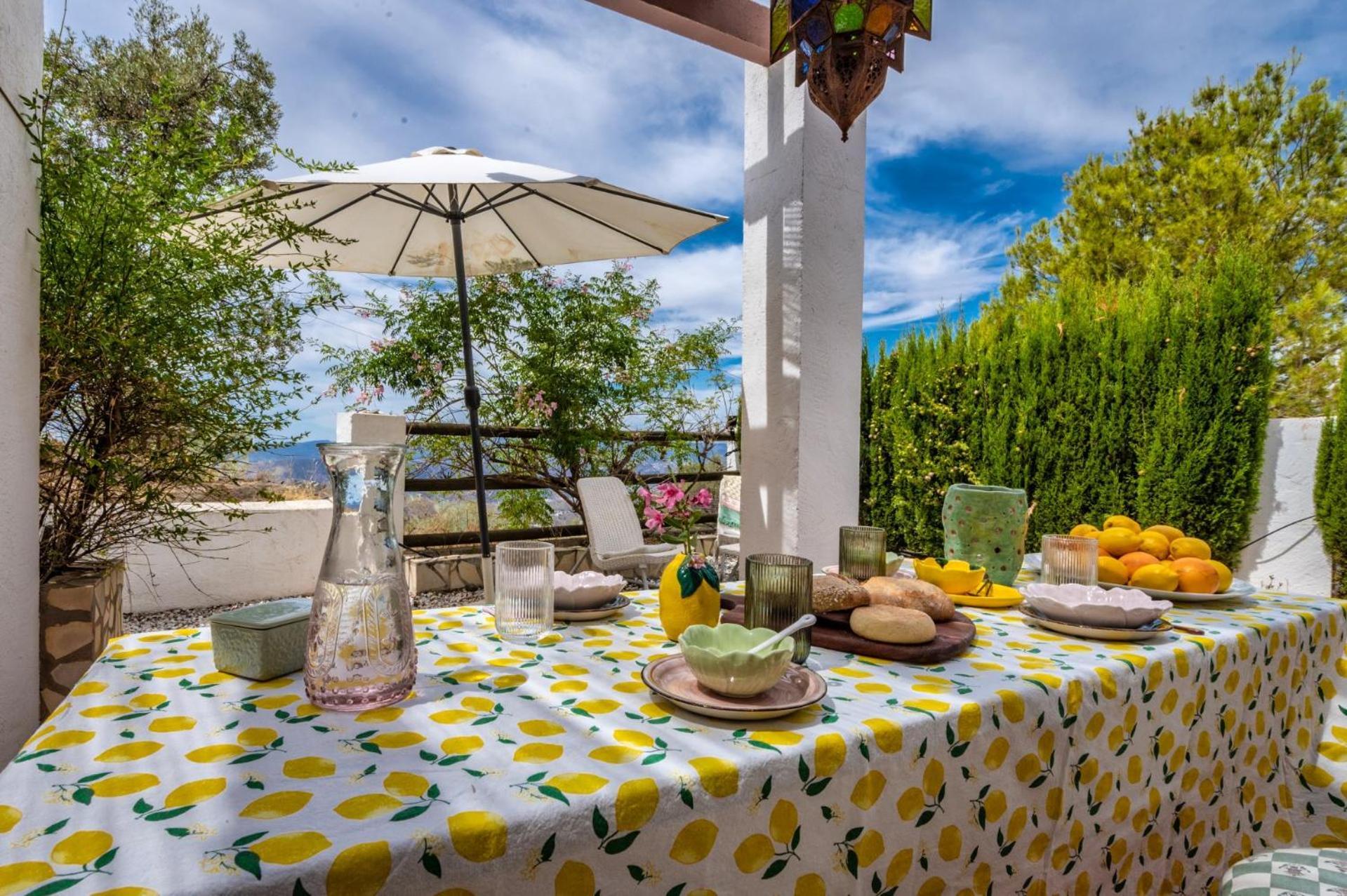 Casa Lobera Casas Rurales Canillas de Aceituno Eksteriør billede